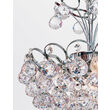 Candelabru modern cristal alama crom 4xE14/40W, Kristall Klassisch LU 2410/4/40 Chrom Orion